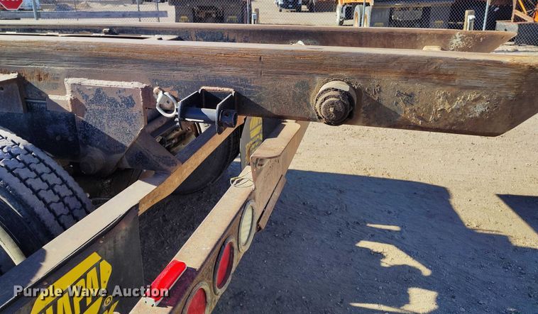 image for item DT0823 1987 Mack MR688S roll-off container truck