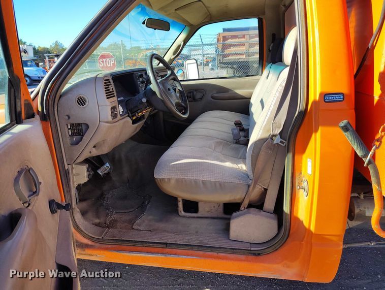 image for item DT0824 1997 Chevrolet C3500 dump bed pickup truck