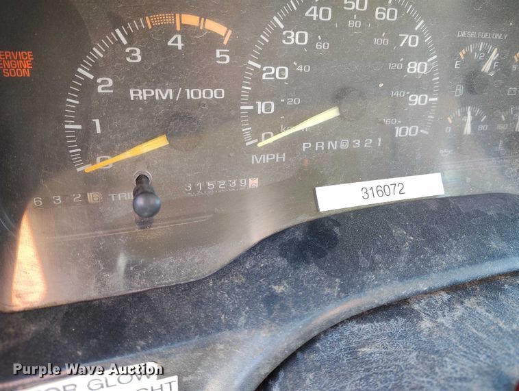 image for item DT0824 1997 Chevrolet C3500 dump bed pickup truck