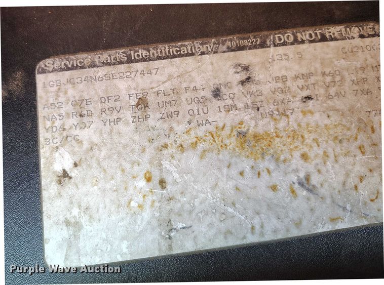 image for item DT0825 1995 Chevrolet C3500 dump bed pickup truck