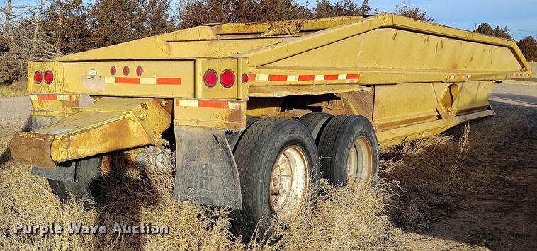 image for item DT0850 1992 Load King 2030 bottom dump trailer