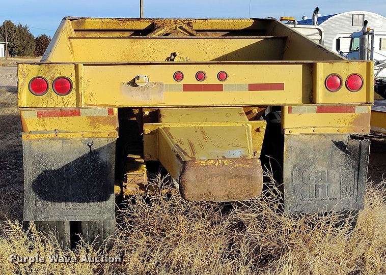 image for item DT0850 1992 Load King 2030 bottom dump trailer