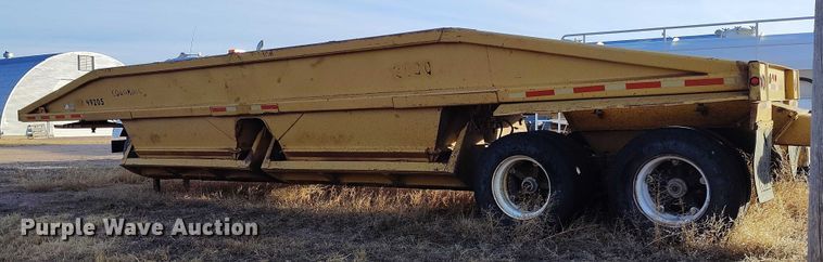 image for item DT0850 1992 Load King 2030 bottom dump trailer