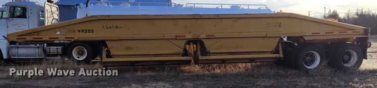 image for item DT0850 1992 Load King 2030 bottom dump trailer