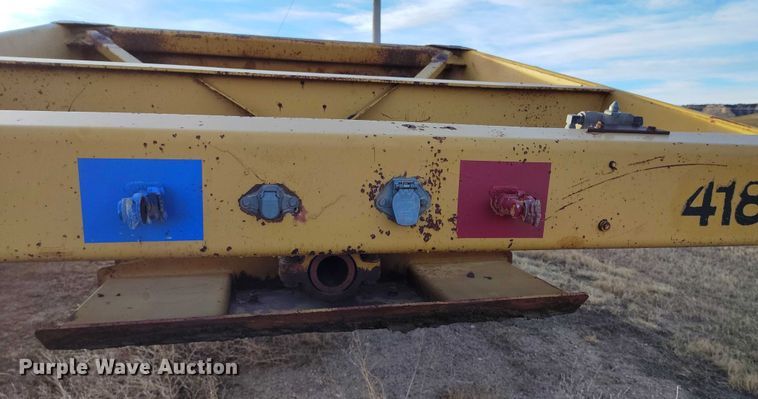 image for item DT0850 1992 Load King 2030 bottom dump trailer