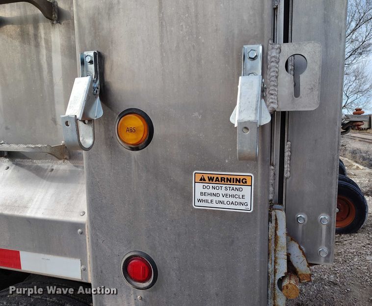 image for item DT0852 2015 Truck Equipment Service Co Cornhusker 800 end dump pup trailer