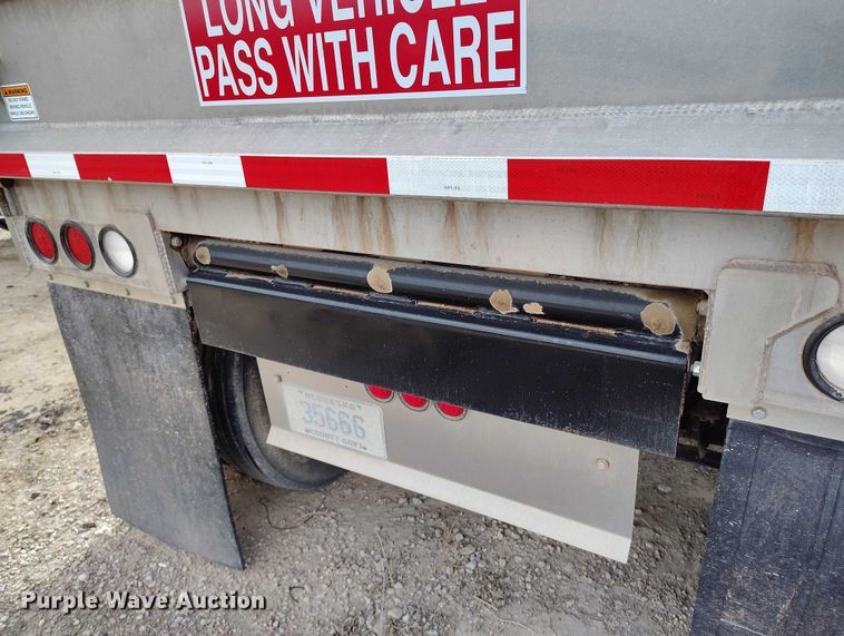 image for item DT0852 2015 Truck Equipment Service Co Cornhusker 800 end dump pup trailer