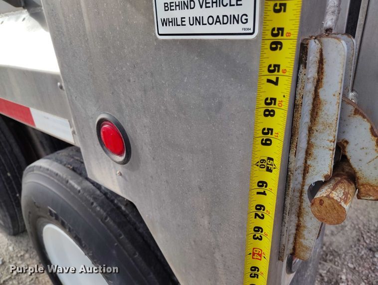 image for item DT0852 2015 Truck Equipment Service Co Cornhusker 800 end dump pup trailer