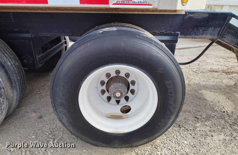 image for item DT0852 2015 Truck Equipment Service Co Cornhusker 800 end dump pup trailer