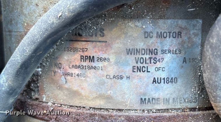 image for item DU0349 2003 Lextro AP8750B  aircraft tug