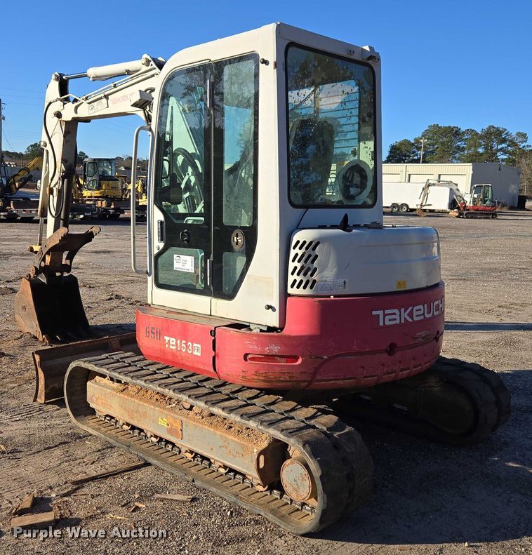 image for item DU2674 2011 Takeuchi TB153FR mini excavator