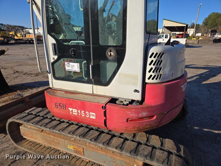 image for item DU2674 2011 Takeuchi TB153FR mini excavator