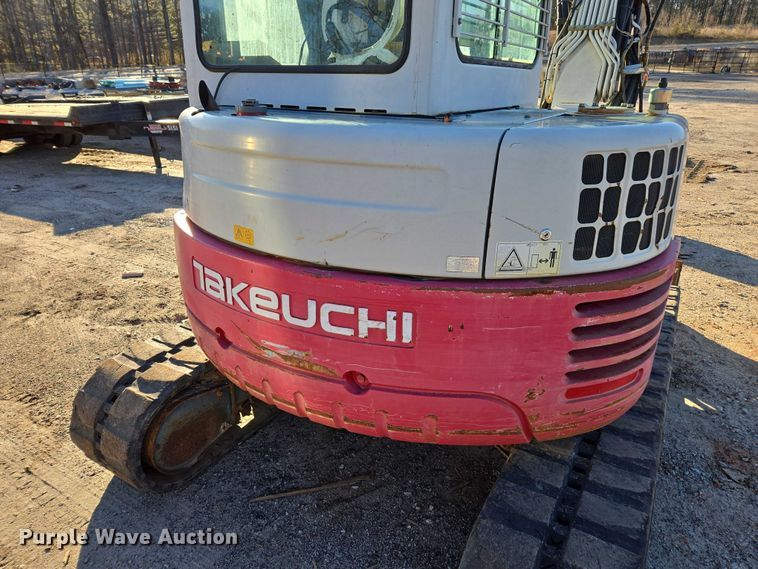 image for item DU2674 2011 Takeuchi TB153FR mini excavator