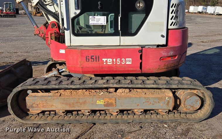 image for item DU2674 2011 Takeuchi TB153FR mini excavator