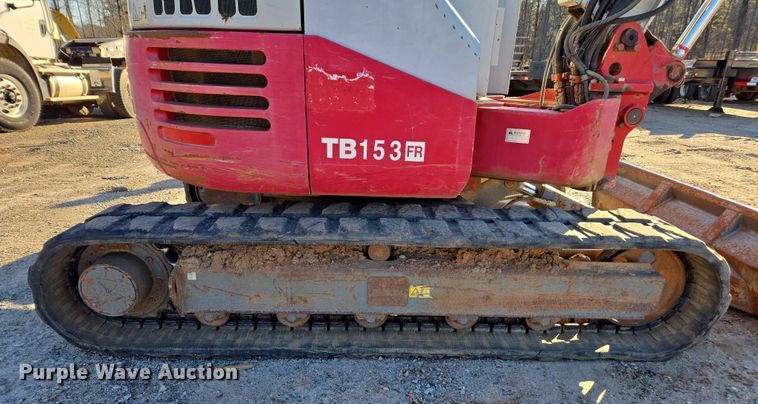 image for item DU2674 2011 Takeuchi TB153FR mini excavator