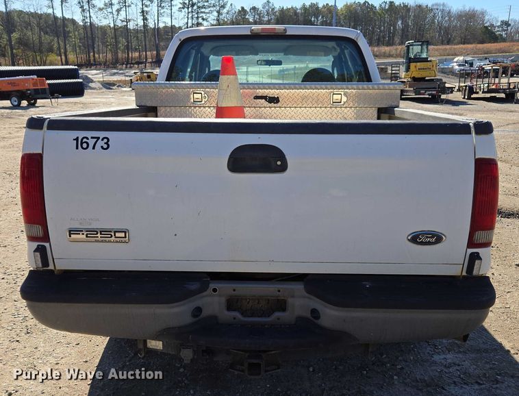 image for item DU2676 2007 Ford F250 Super Duty XL Ext. Cab pickup truck