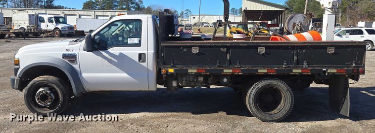 image for item DU2678 2008 Ford F450 Super Duty XL flatbed truck