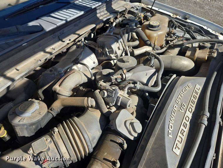 image for item DU2678 2008 Ford F450 Super Duty XL flatbed truck