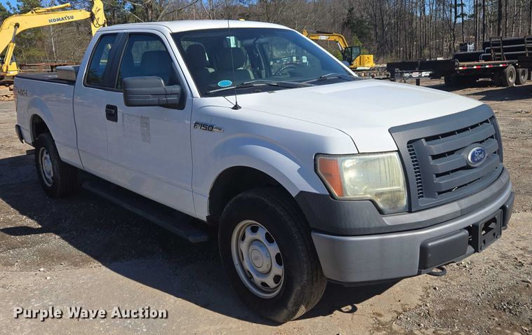 image for item DU2681 2010 Ford F150 Ext. Cab pickup truck