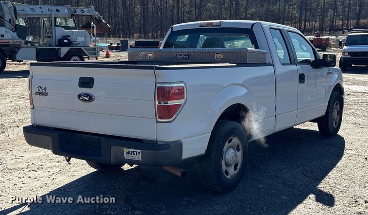 image for item DU2683 2009 Ford F150 Super Duty Ext. Cab pickup truck