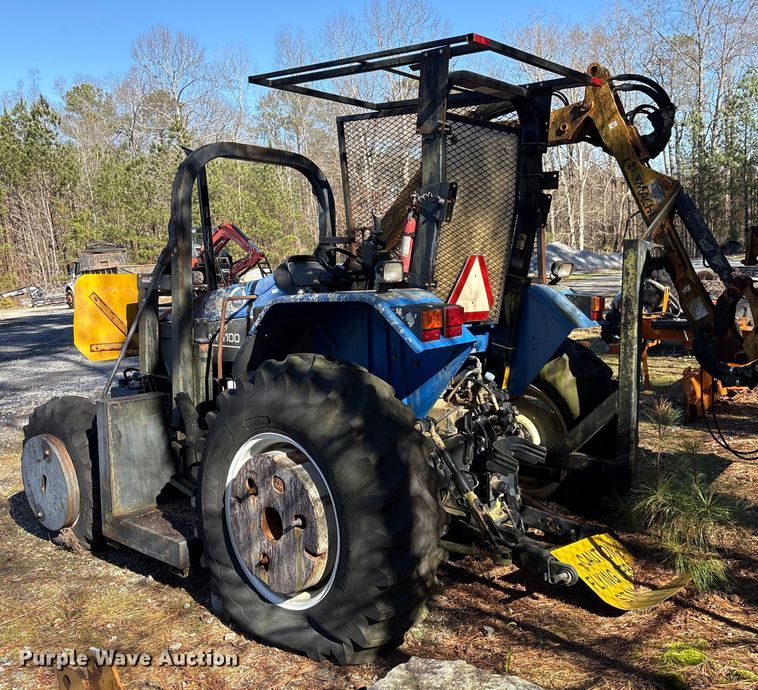 image for item DU2685 New Holland TS100 MFWD tractor