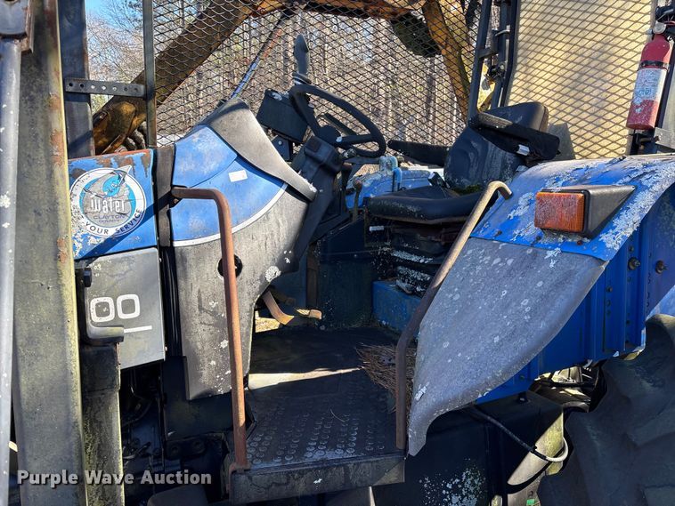 image for item DU2685 New Holland TS100 MFWD tractor
