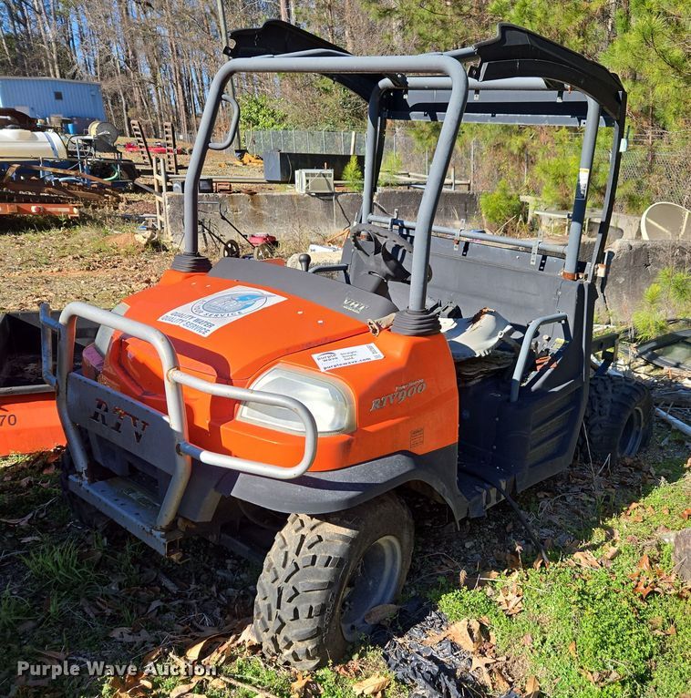 image for item DU2687 Kubota Rtv9000 utility vehicle