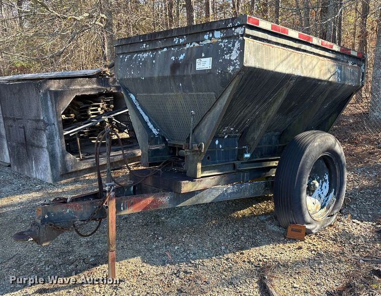 image for item DU2689 Shop built end dump trailer