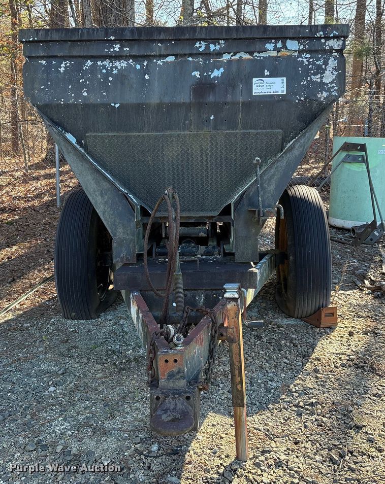 image for item DU2689 Shop built end dump trailer