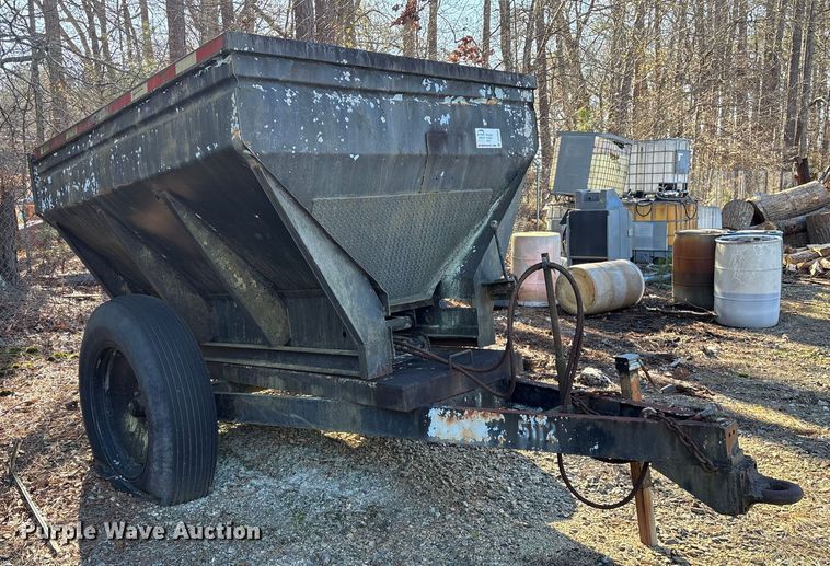 image for item DU2689 Shop built end dump trailer