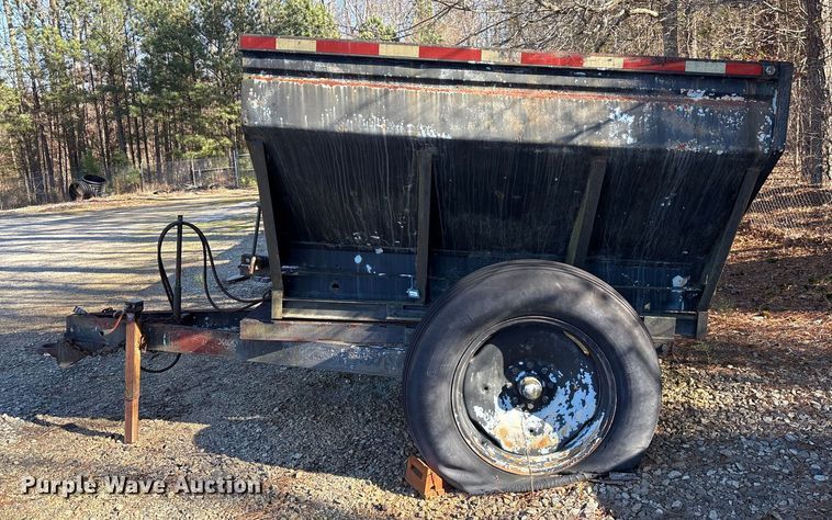 image for item DU2689 Shop built end dump trailer