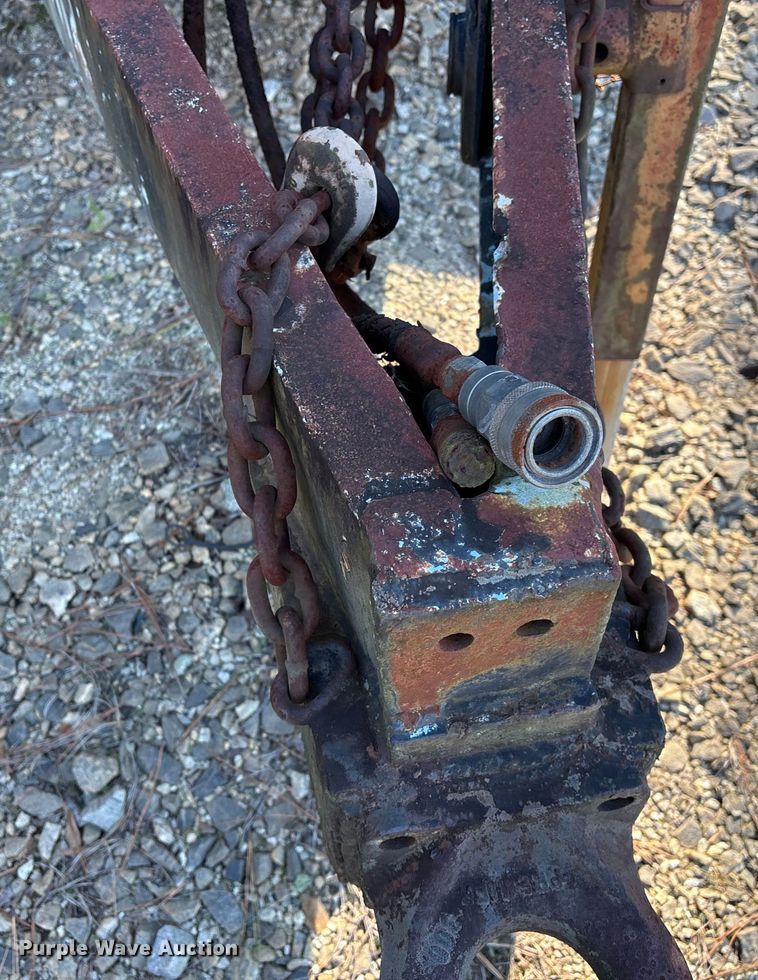 image for item DU2689 Shop built end dump trailer