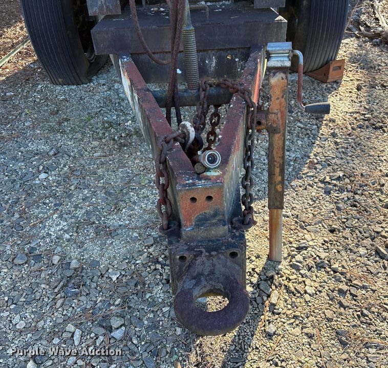 image for item DU2689 Shop built end dump trailer