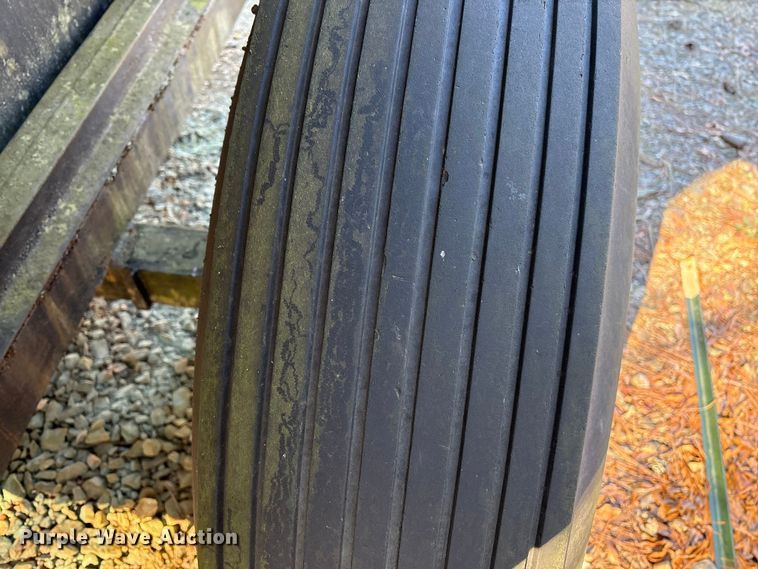 image for item DU2689 Shop built end dump trailer