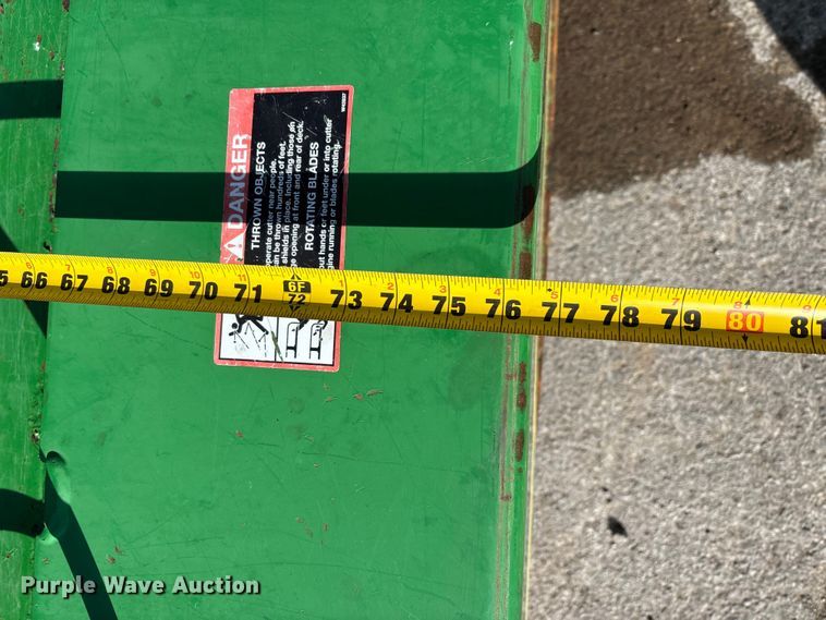 image for item DW7414 John Deere CX15 batwing rotary mower