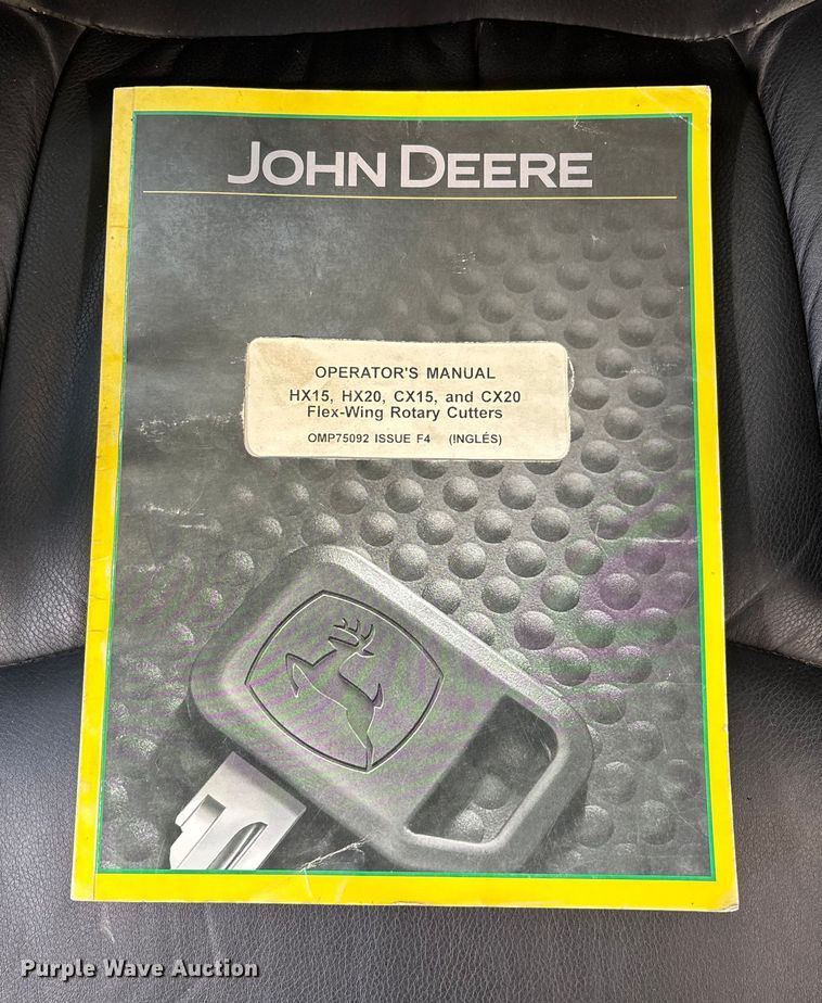 image for item DW7414 John Deere CX15 batwing rotary mower