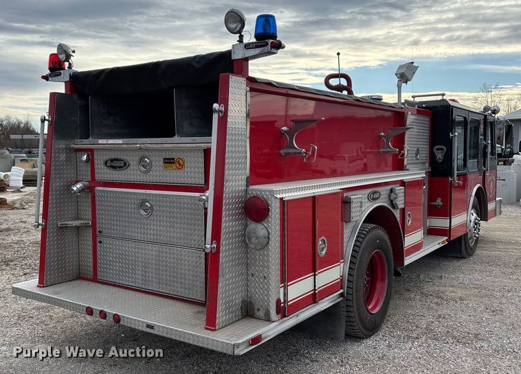 image for item DW7424 1988 Federal Motors pumper fire truck