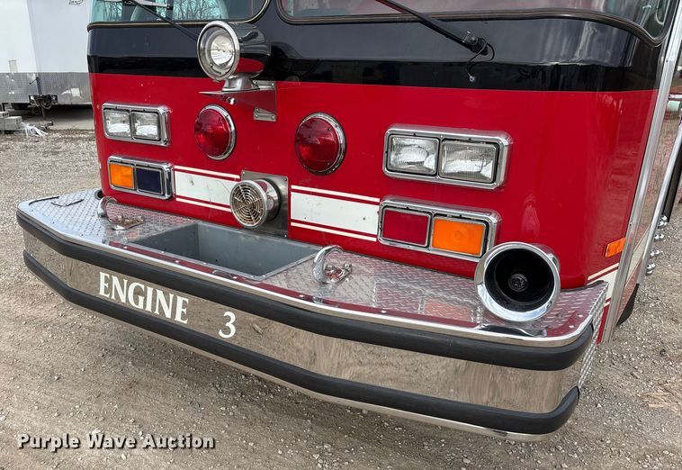 image for item DW7424 1988 Federal Motors pumper fire truck