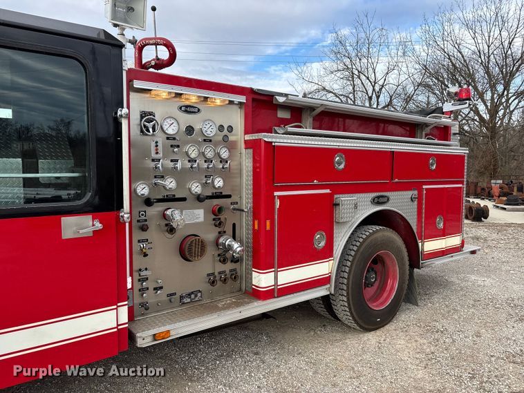 image for item DW7424 1988 Federal Motors pumper fire truck