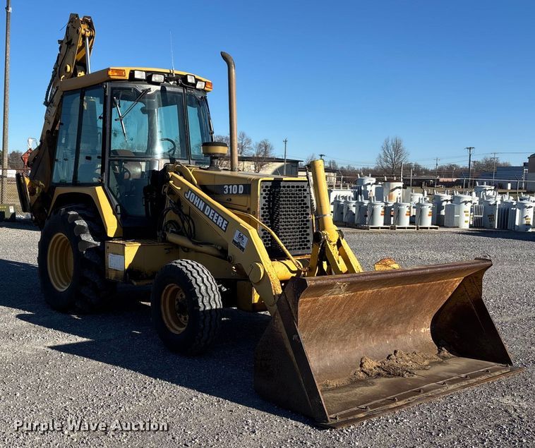 image for item DW7428 1994 John Deere 310D Turbo backhoe