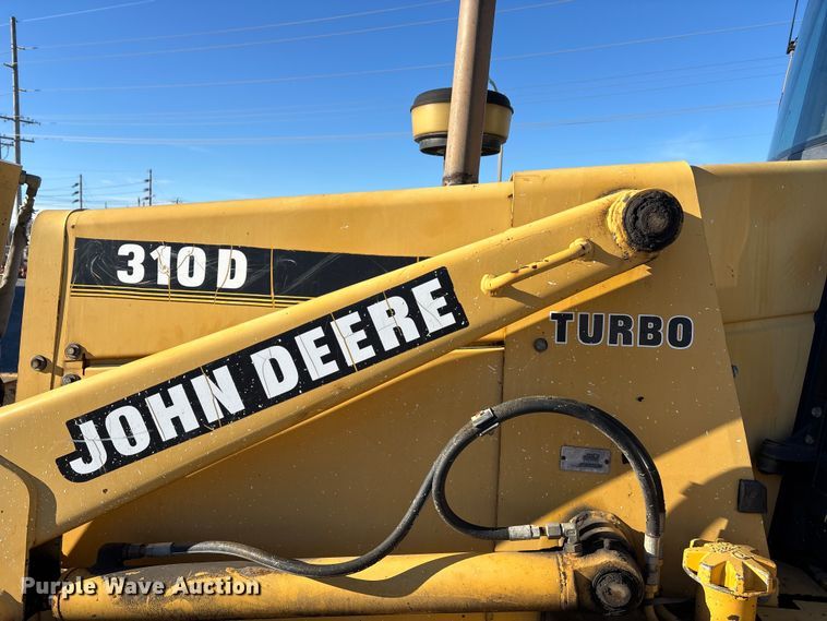 image for item DW7428 1994 John Deere 310D Turbo backhoe