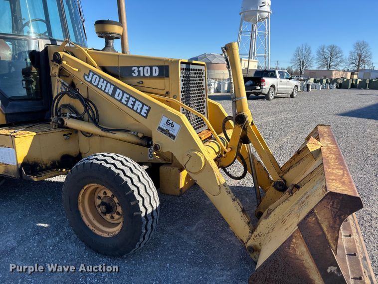 image for item DW7428 1994 John Deere 310D Turbo backhoe