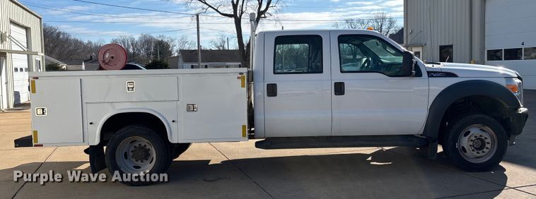 image for item DW7433 2013 Ford F450 XL Super Duty Crew Cab utility / service truck