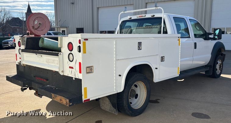 image for item DW7433 2013 Ford F450 XL Super Duty Crew Cab utility / service truck