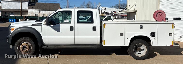 image for item DW7433 2013 Ford F450 XL Super Duty Crew Cab utility / service truck