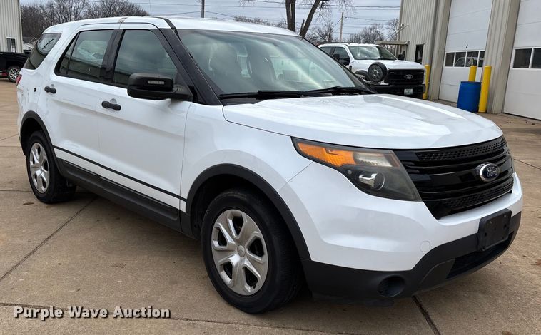 image for item DW7434 2014 Ford Explorer Police Interceptor SUV