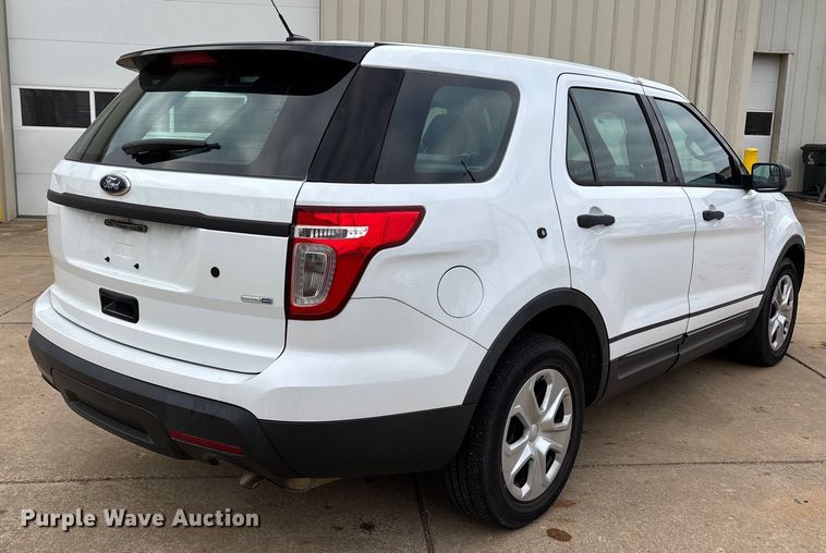 image for item DW7434 2014 Ford Explorer Police Interceptor SUV