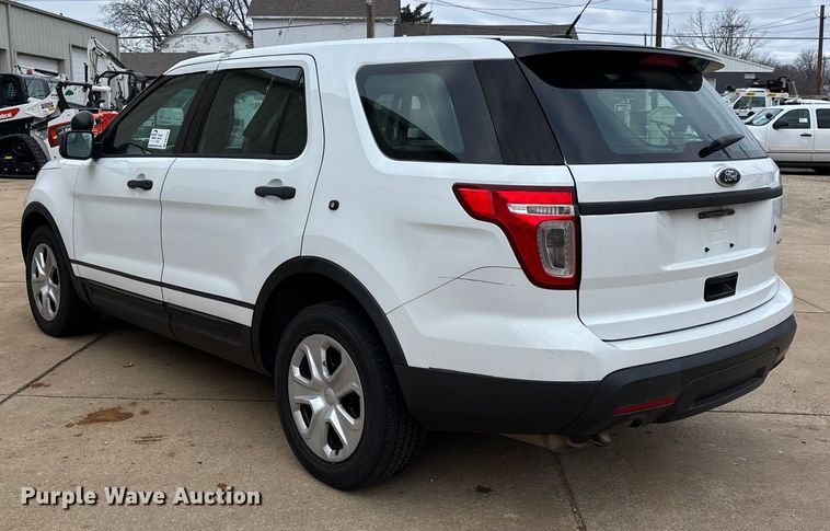 image for item DW7434 2014 Ford Explorer Police Interceptor SUV