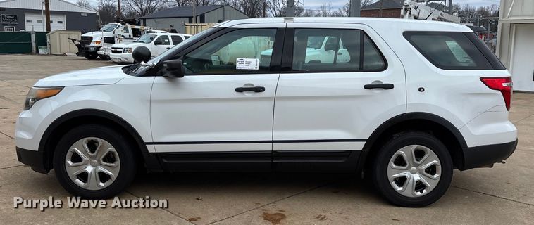 image for item DW7434 2014 Ford Explorer Police Interceptor SUV