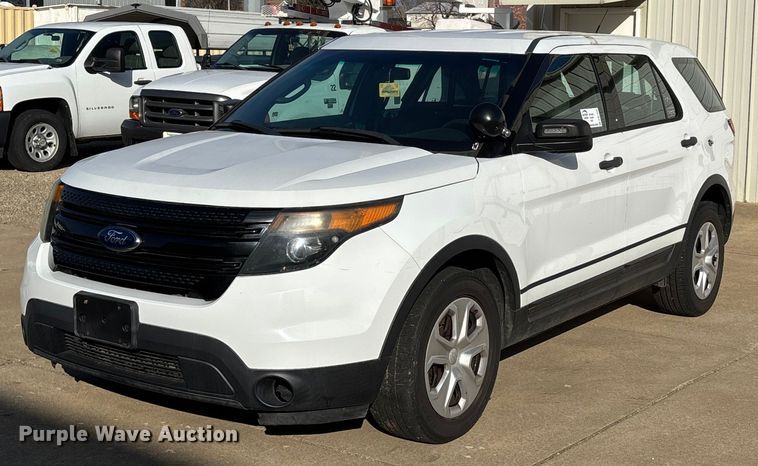 image for item DW7435 2014 Ford Explorer Police Interceptor SUV